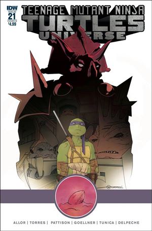 Teenage Mutant Ninja Turtles Universe issue 21-B Mark Torres Cover