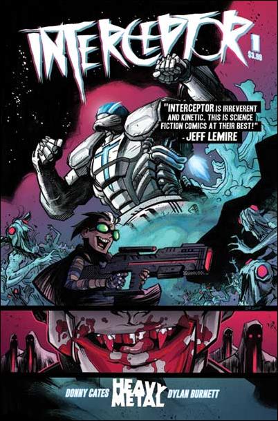 Interceptor issue 1 Dylan Burnett Cover