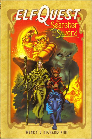 Elfquest: The Searcher and the Sword issue nn Dust Jacket