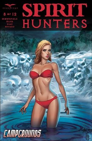 Spirit Hunters issue 8-C Alfredo Reyes Cover