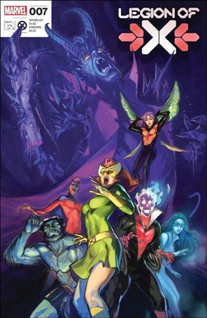 Legion of X issue 7 Ben Harvey Cover