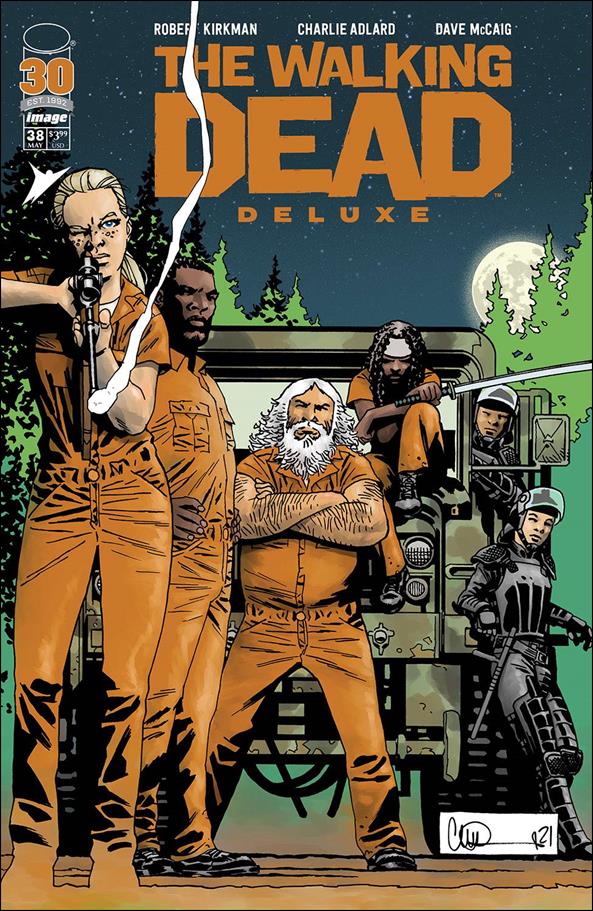 Walking Dead Deluxe issue 38-D Charlie Adlard Group Cover