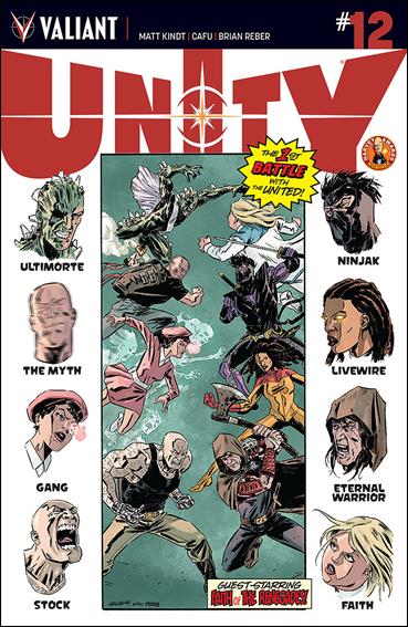 Unity (2013) issue 12 Brian Level Cover