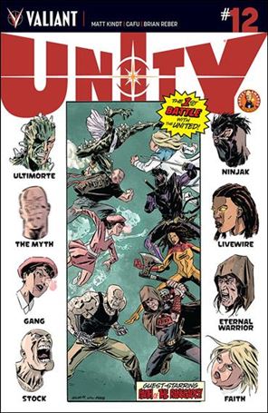 Unity (2013) issue 12 Brian Level Cover