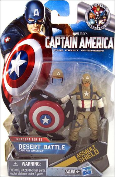 Captain America: The First Avenger figure 16 Desert Battle Captain America (Concept Series)