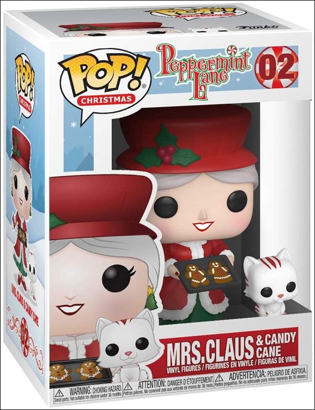 Pop! Christmas figure 2 Mrs. Claus & Candy Cane