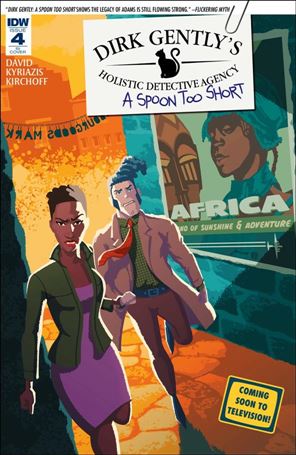Dirk Gently's Holistic Detective Agency: A Spoon Too Short issue 4-C Brian Miller 1:10 Cover