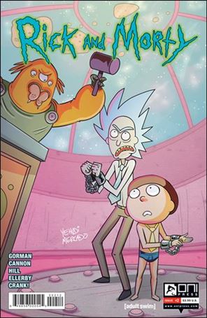Rick and Morty (2015) issue 2-C Yehudi Mercado Cover (2nd Printing)