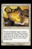 Magic the Gathering: Onslaught (Base Set) card 12 Chain of Silence