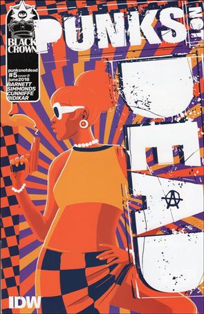 Punks Not Dead issue 5-B Matthew Taylor Cover