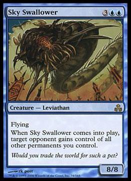 Magic the Gathering: Guildpact (Base Set) card 34 Sky Swallower