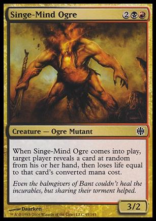 Magic The Gathering: Alara Reborn (Base Set) card 45 Singe -Mind Orge