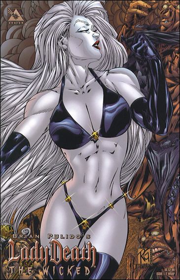 Brian Pulido's Lady Death: The Wicked issue 1/2-B Wraparound Cover