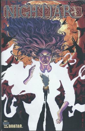 Nightjar issue 1-D Polybagged Platinum Foil Cover w/COA 1/550