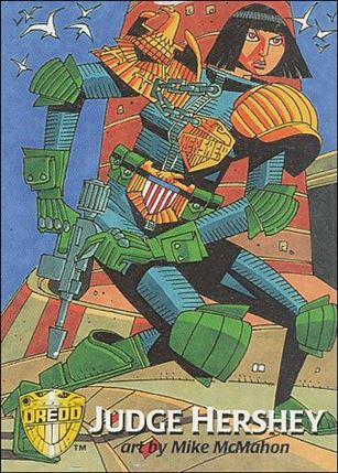 Judge Dredd: The Movie (Base Set) card 60 Judge Hershey