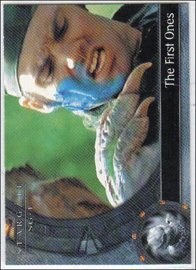Stargate SG-1: Season 4 (Base Set) card 27 The First Ones