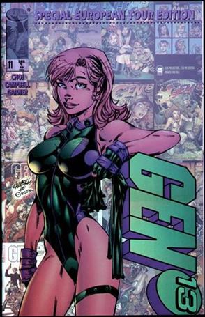 Gen13 (1995) issue 11-B Special European Tour Edition