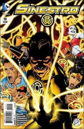 Sinestro issue 19 Brad Walker Cover