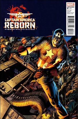 Captain America: Reborn issue 3 Bryan Hitch Wraparound Cover