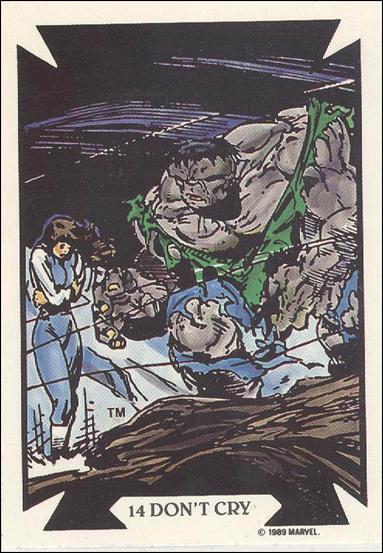 Todd McFarlane Super Heroes: Series 1 (Base Set) card 14 Don't Cry