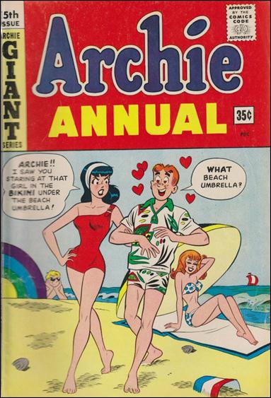 Archie Annual issue 15-B 35 Cent Price Cover