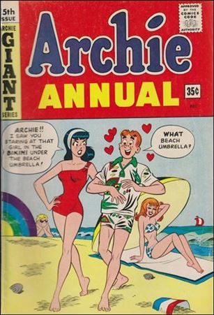 Archie Annual issue 15-B 35 Cent Price Cover