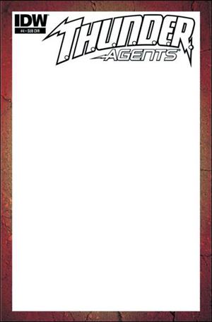 T.H.U.N.D.E.R. Agents (2013) issue 4-C Blank Subscription Cover