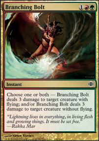 Magic the Gathering: Shards of Alara (Base Set) card 158 Branching Bolt