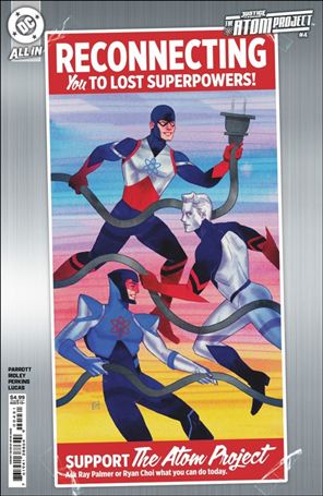 Justice League: The Atom Project issue 4-C Kevin Wada Cardstock Cover