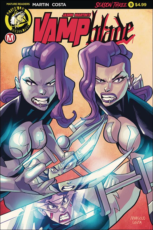 Vampblade Season 3 issue 9 Marcello Costa Standard Cover