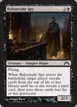 Magic the Gathering: Gatecrash (Base Set) card 57 Balustrade Spy