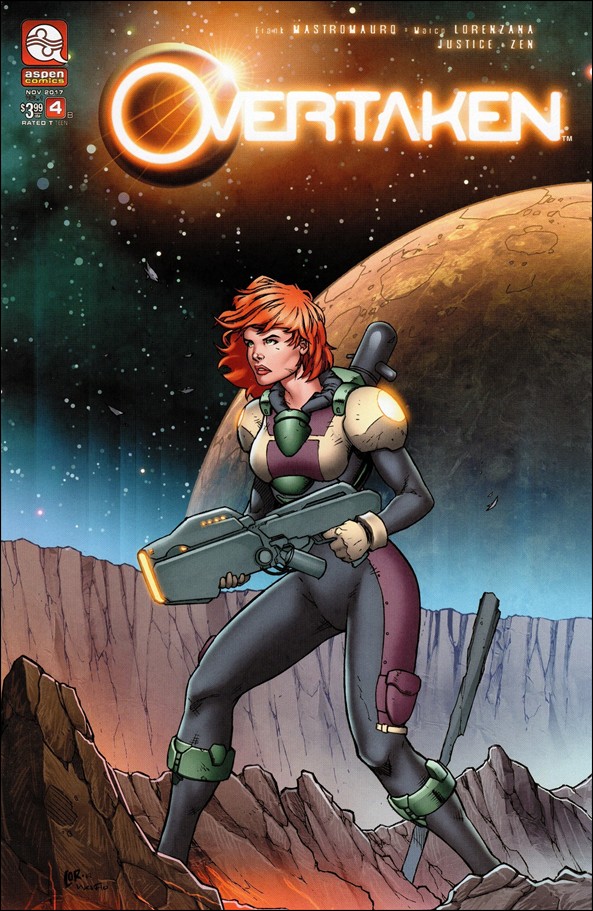 Overtaken issue 4-B Near Left "Jesse" Cover