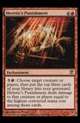 Magic the Gathering: Innistrad (Base Set) card 147 Heretic's Punishment