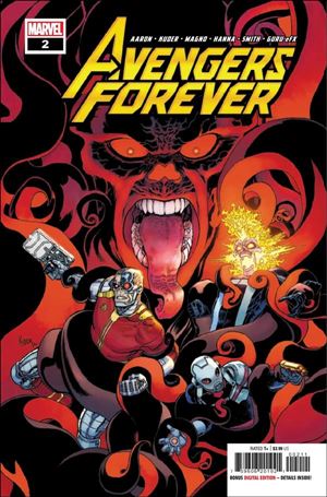 Avengers Forever (2022) issue 2 Aaron Kuder Cover