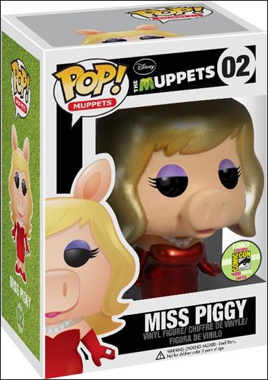 POP! Muppets figure 02-B Miss Piggy (Metallic) SDCC 1/480