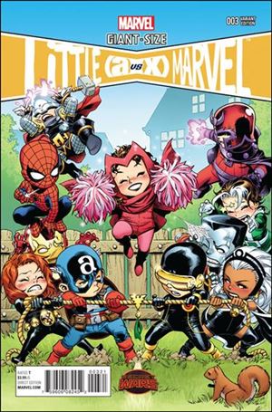 Giant-Size Little Marvel: AvX issue 3-B Jim Cheung 1:25 Cover