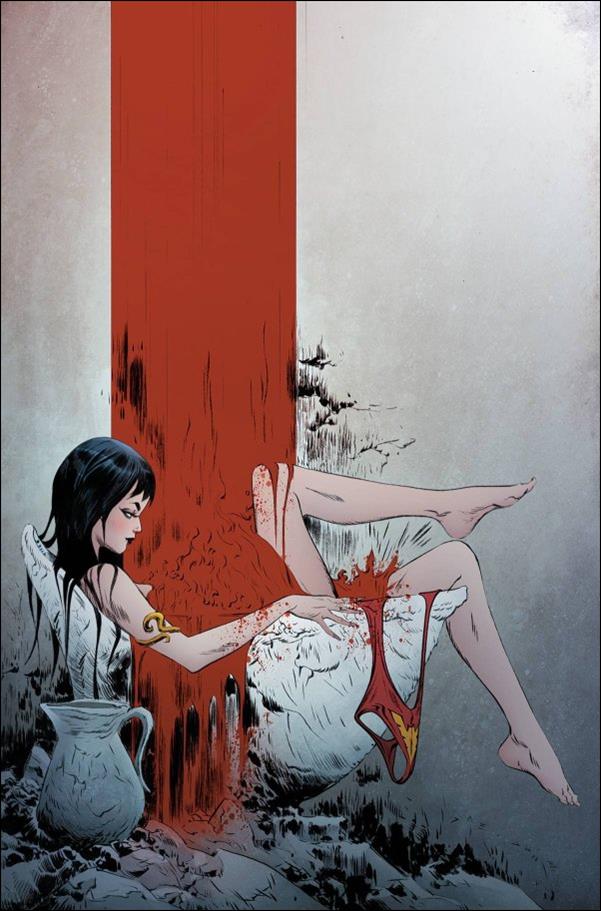 Vampirella vs. the Superpowers issue 5-N Jae Lee 1:25 Virgin Cover