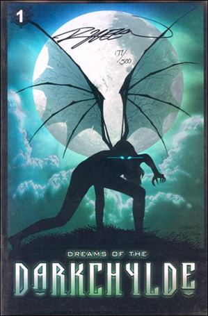 Dreams of the Darkchylde issue 1-H DF Chrome Cover (signed by Randy Queen) 1/500