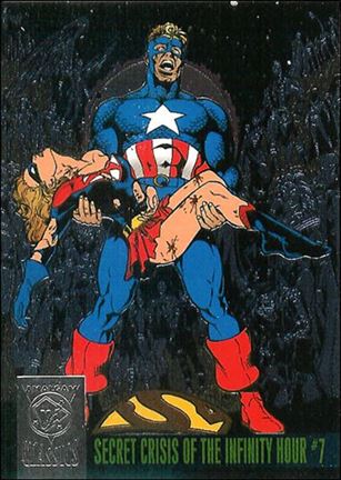 Amalgam Comics (Amalgam Classics Power Blast Subset) card 9 Secret Crisis of the Infinity Hour #7