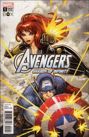 Avengers: Shards of Infinity issue 1-D David Nakayama CB Box Cover