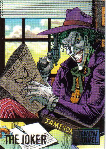 DC Versus Marvel / Marvel Versus DC (Base Set) card 45 The Joker