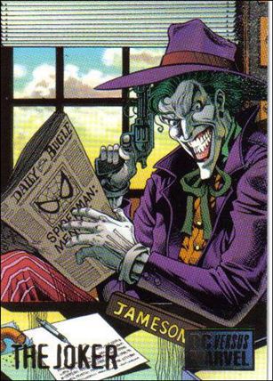 DC Versus Marvel / Marvel Versus DC (Base Set) card 45 The Joker