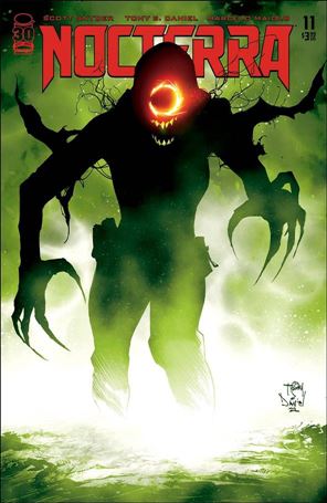Nocterra issue 11-C Tony S. Daniel Green Cover