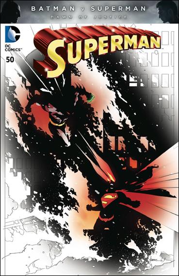 Superman (2011) issue 50-E Unbagged Kaare Andrews Fade Cover