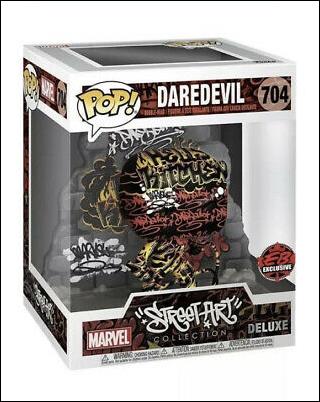 POP! Marvel figure 704 Street Art Daredevil