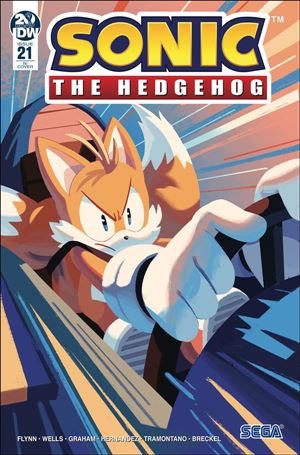 Sonic the Hedgehog (2018) issue 21-C Nathalie Fourdraine 1:10 Cover