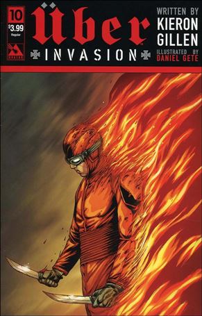 Uber: Invasion issue 10 Daniel Gete Regular Cover