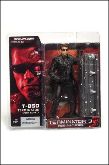 Terminator 3: Rise of the Machines figure 2 T-850 Terminator With Coffin