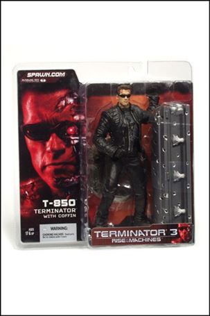Terminator 3: Rise of the Machines figure 2 T-850 Terminator With Coffin