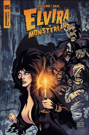 Elvira in Monsterland issue 5 Dave Acosta Cover